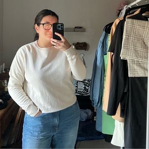 Colorful Standard Classic Organic Crew in Ivory White